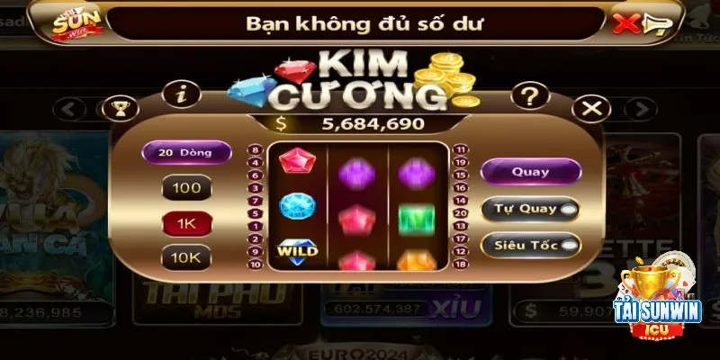 Chinh Phục Mini Game Kim Cương Sunwin Chỉ Trong Vài Phút 5 Chuẩn bị đầy đủ tiền cược trước khi tham gia